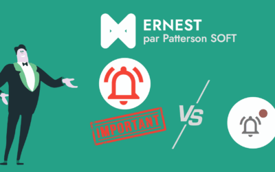 Ernest – Vos notifications