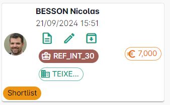 Détail d'une carte