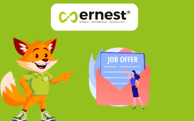 Ernest – Gérer mes offres d’emploi