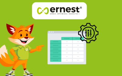 Ernest – Personnaliser vos tableaux
