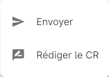 Ouvrir le compte-rendu depuis la liste des entretiens
