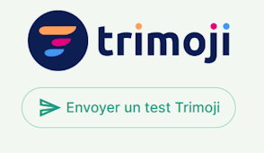Onglet Trimoji avec bouton d'envoi de questionnaire